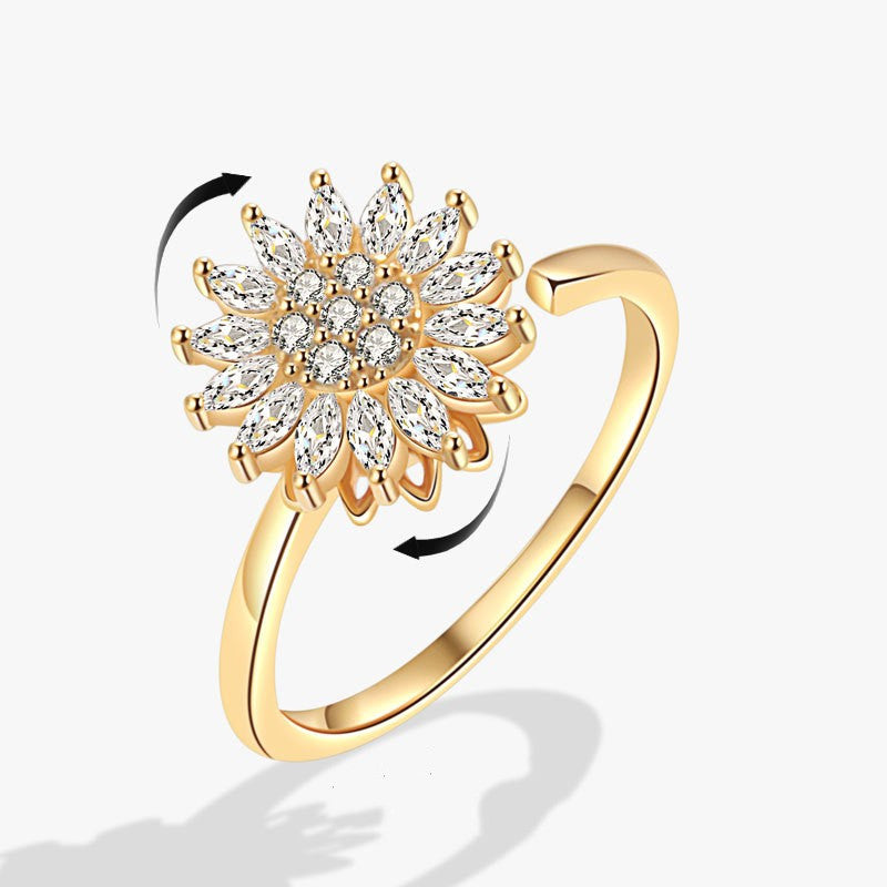 Elegant Ring: Anillo Girasol 360