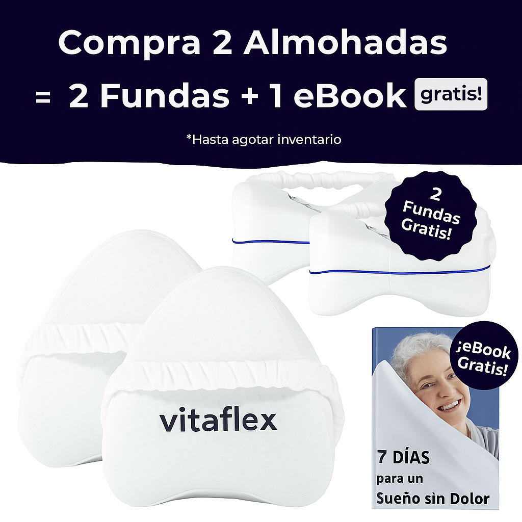 Almohada Vitafelx® Recupérate mientras duermes