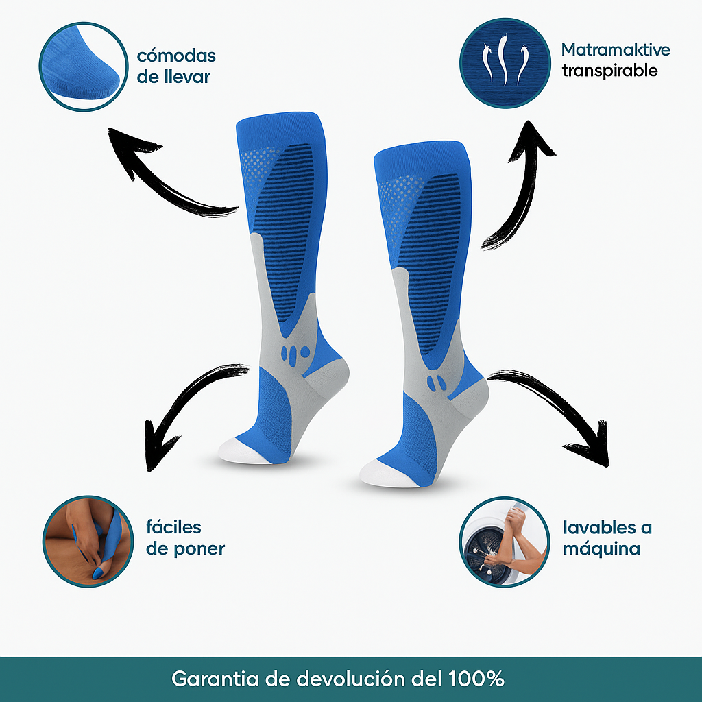 Medias de compresión-VitaLegs®- para piernas pesadas y doloridas