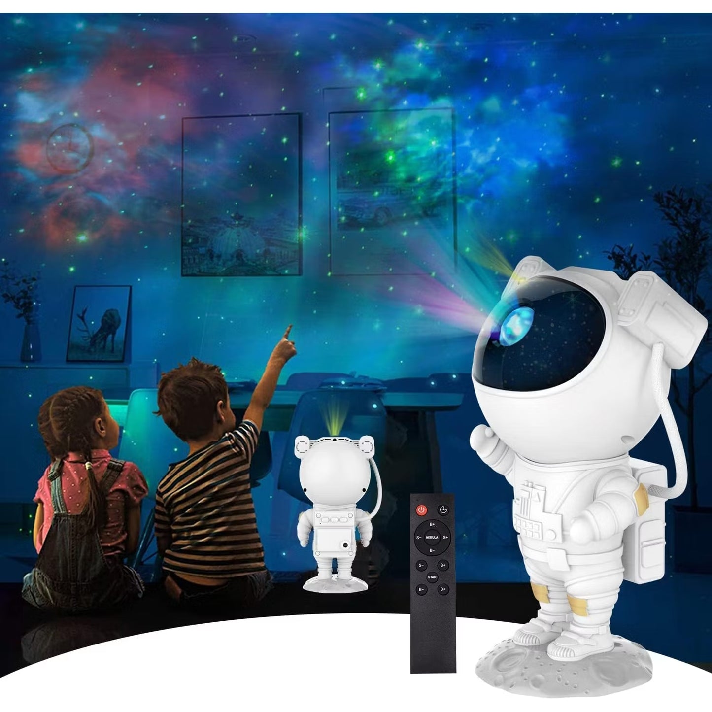 Proyector De Galaxias Astronauta