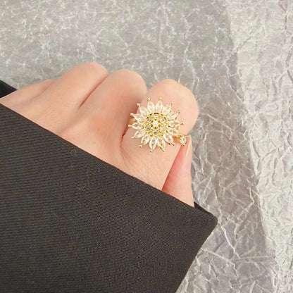 Elegant Ring: Anillo Girasol 360