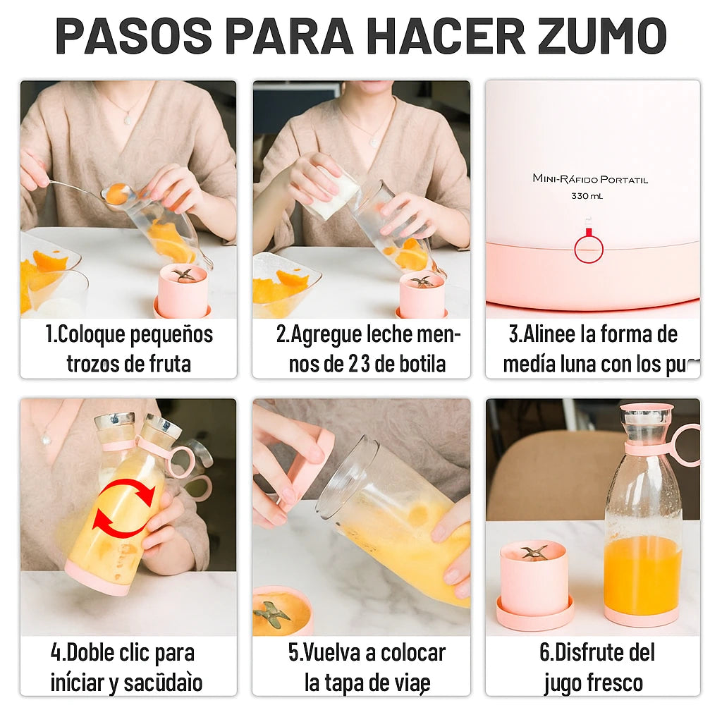 BlendGo®- la mini licuadora perfecta para llevar