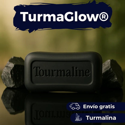 TurmaGlow® – Jabón Mineral Revitalizante con Turmalina