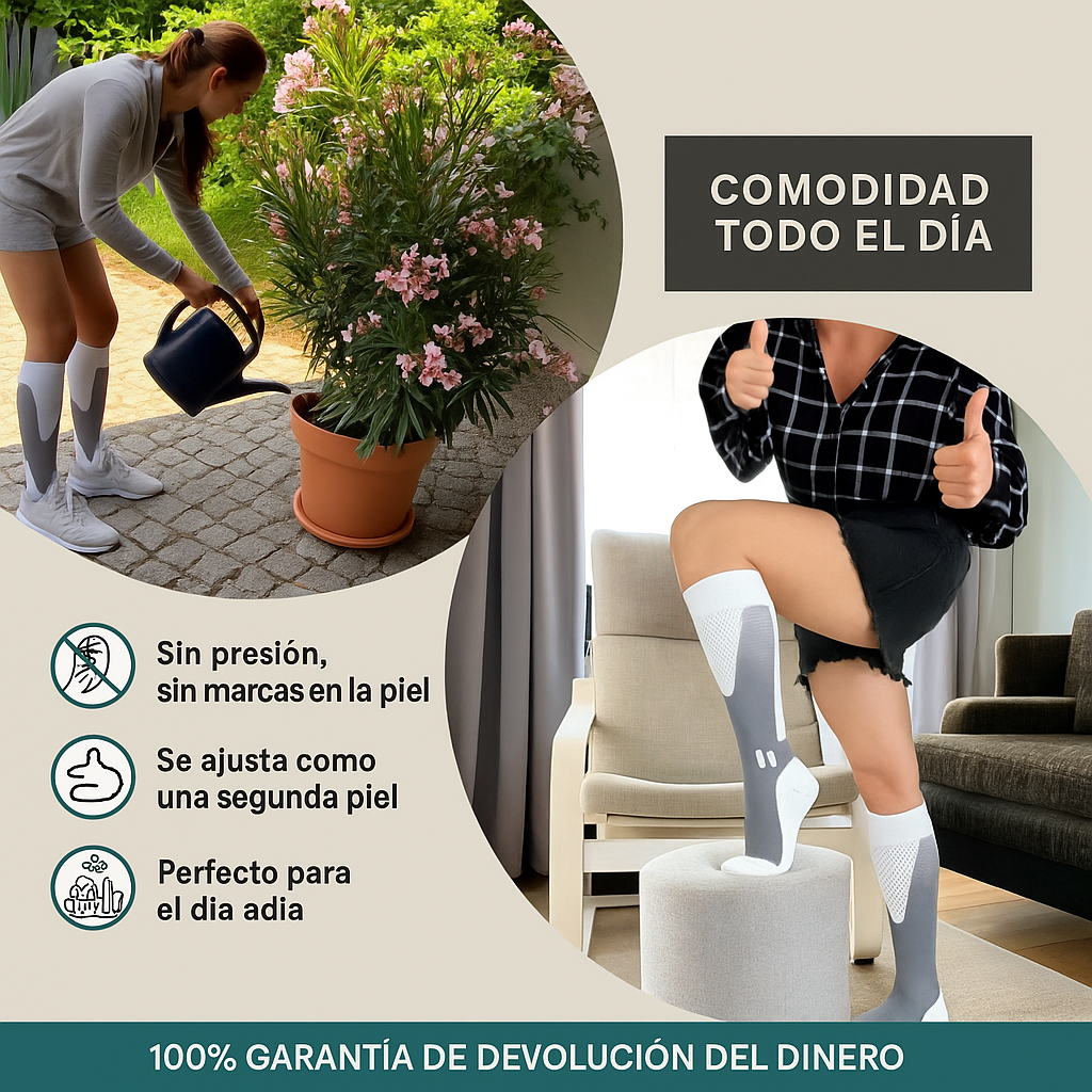 Medias de compresión-VitaLegs®- para piernas pesadas y doloridas
